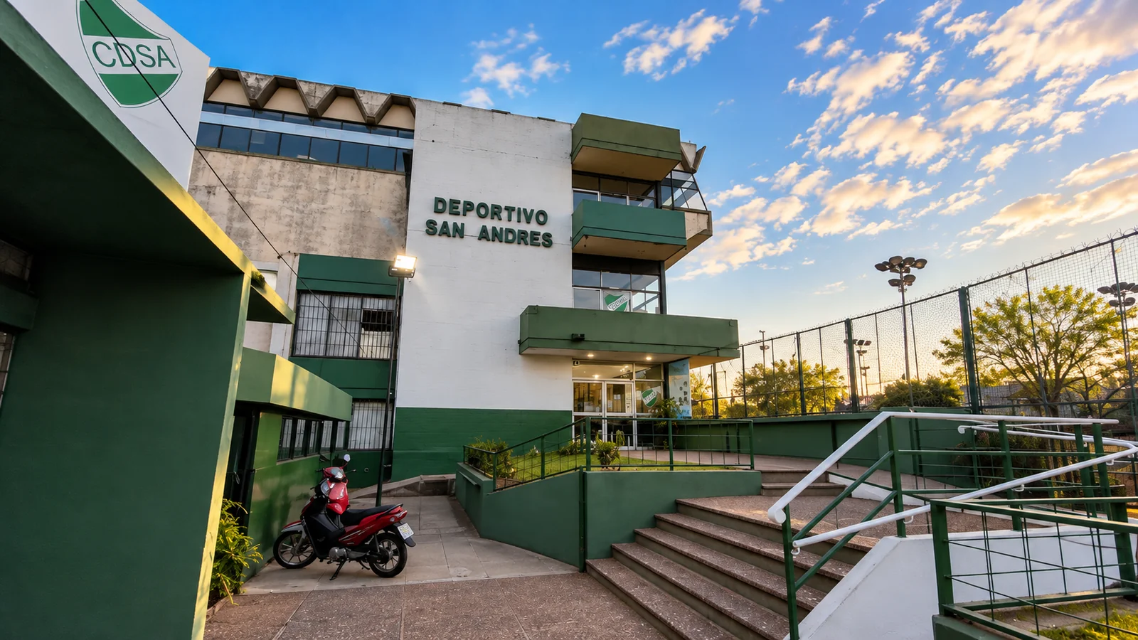 Frente de Club Deportivo San Andrés · imagen aportada