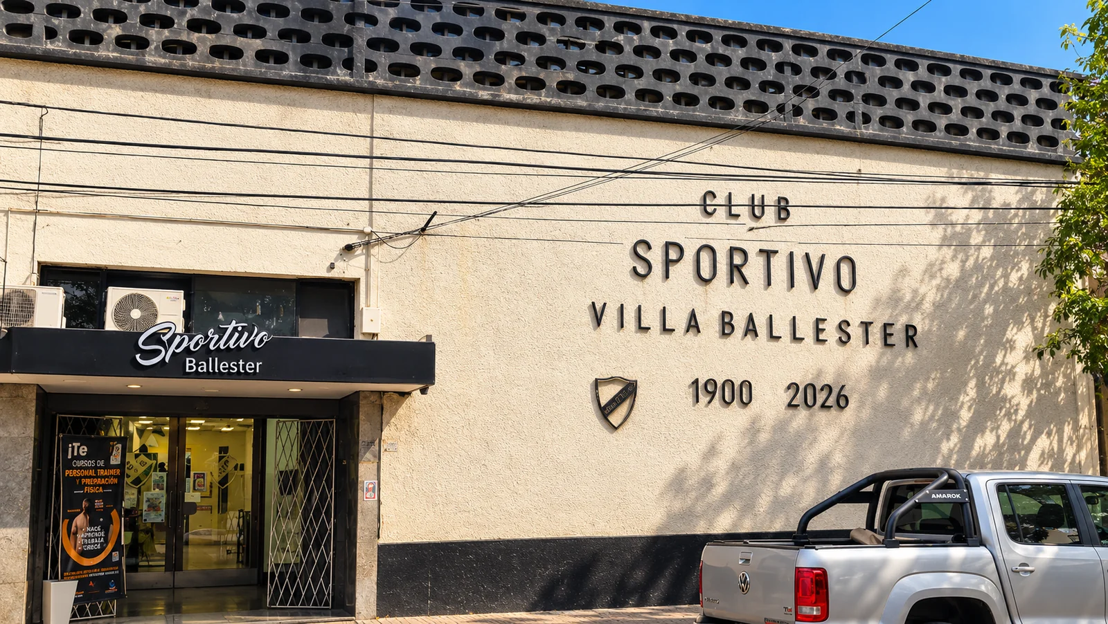 Frente de Club Sportivo Villa Ballester · imagen aportada